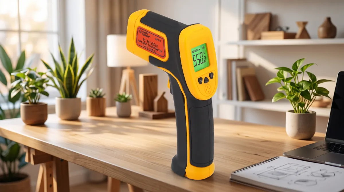 Smart Sensor Infrared Thermometer AS530 (-32℃~550℃) thumbnail