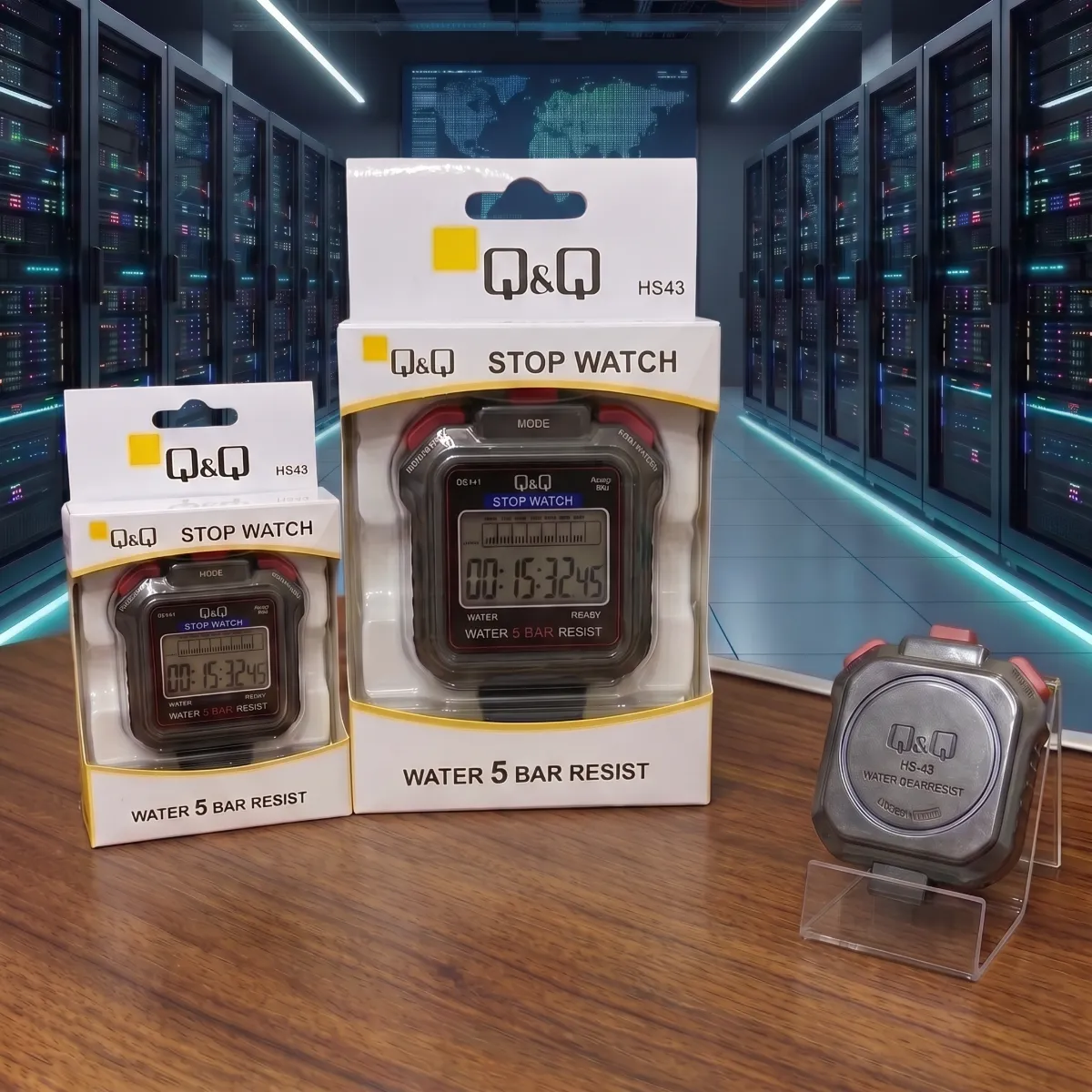 The Q&Q HS43 Digital Stopwatch thumbnail